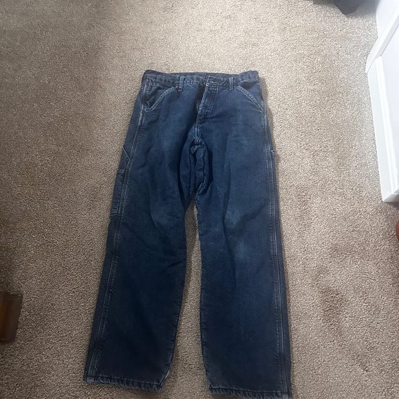 Men’s lined Wrangler Jeans size 30x30 - Picture 1 of 2
